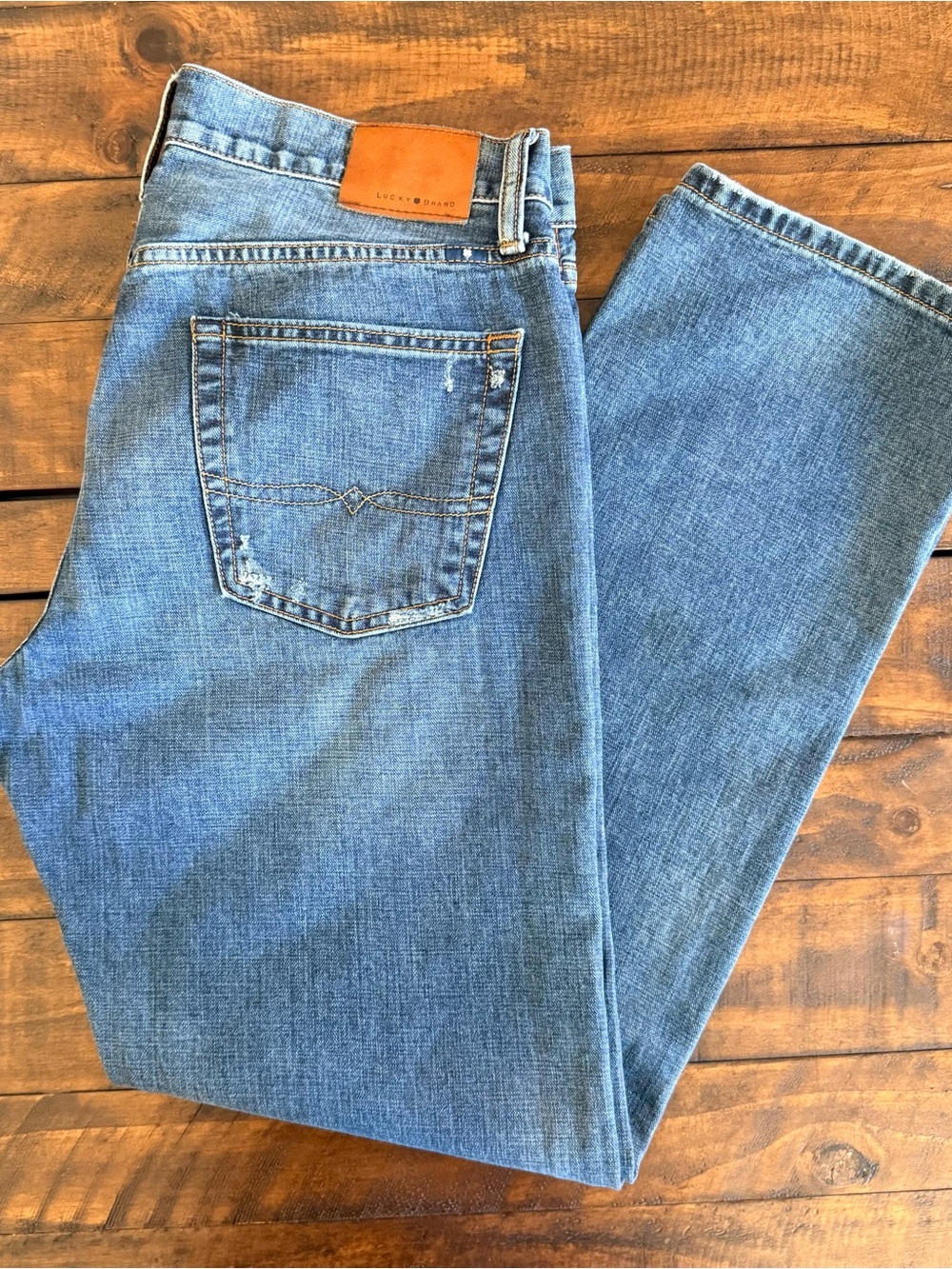 Lucky Brand 221 Original Straight Jeans, Men’s Size 34x32